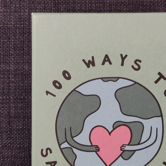 NWOT 100 Ways to Save the Earth Box of Cards Sustaiability Keepsake - Picture 6 of 8